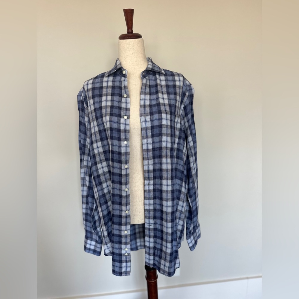 Sid Mashburn Men’s Flannel Button-Down